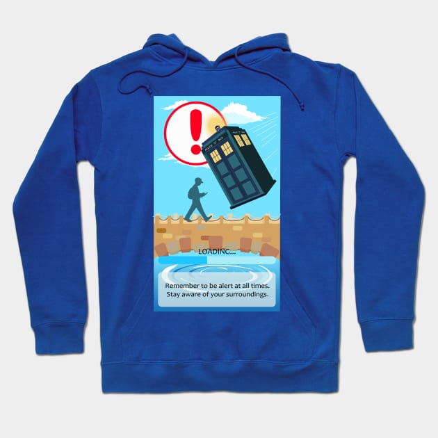 STAY AWARE OF YOUR SURROUNDINGS Hoodie by KARMADESIGNER T-SHIRT SHOP